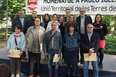 Reconeixement als militants amb més de 25 anys d'afiliació.