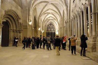 La Seu Vella, un dels equipaments culturals amb més atractiu pels lleidatans.