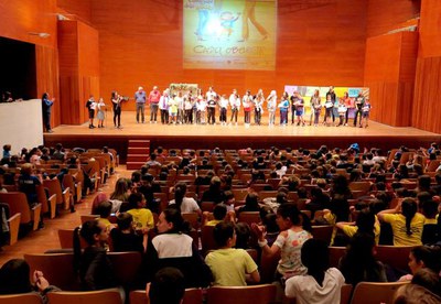 L'Auditori Municipal Enric Granados ha acollit la cloenda del programa municipal l'Aventura de la Vida.