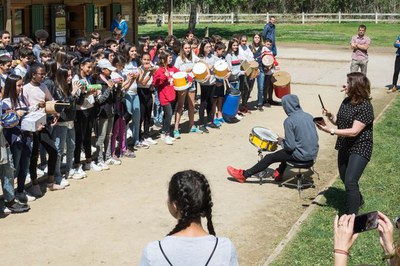 Batucada dels alumnes del Gili i Gaya.