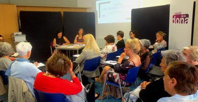 Un moment de la xerrada celebrada ahir.