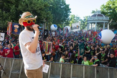 El Sr. Postu ha conduït i animat l'acte.