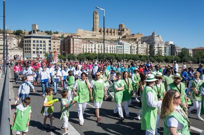 Les dues cercaviles de les colles han coincidit al Pont Vell.