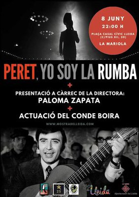 Cinema a la fresca a la Mostra de Cinema Llatinoamericà de Catalunya, a la Mariola, amb la projecció de "Peret, yo soy la rumba".