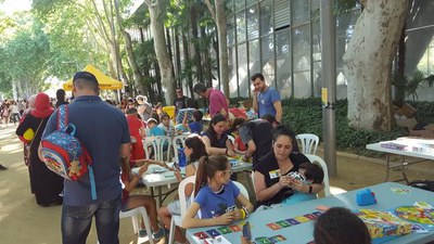 Les ludoteques municipals han dut la seva activitat diària al carrer.