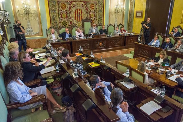 Sessió extraordinària de Ple de l'Ajuntament de Lleida, aquest dimecres