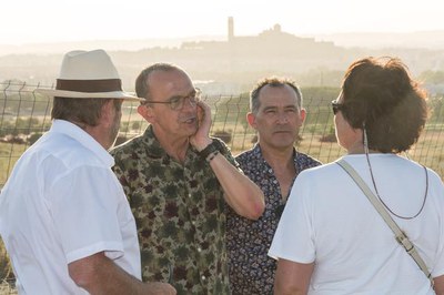 Des del bosc urbà es pot contemplar una de les millors vistes de la ciutat.