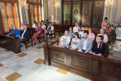 Part del públic que ha assistit al Ple de Cartipàs..