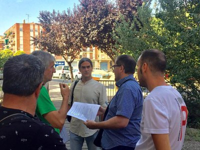 El tinent d'alcalde Sergi Talamonte ha mantingut una reunió prèvia aquest matí amb els veïns i veïnes de l'Assemblea ' Per una Bordeta amb empenta', ….