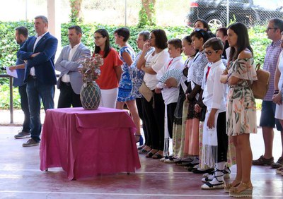 L'acte ha tingut lloc a la pista poliesportiva de Raimat.