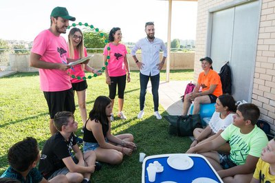 El regidor Ignasi Amor ha saludat els participants del tercer torn de l’Estiu Xoff!!.