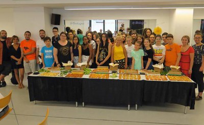 Cloenda del curs de cuina italiana i de la quinzena dedicada al món audiovisual amb la creació d'una web sèrie.