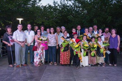 Diversos membres de la corporació municipal han assistit a l'inici de la festa major de Balàfia.