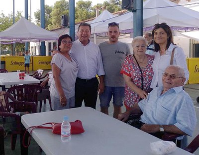 Esmorzar popular en el marc de la Festa Major de la partida de Llivia i voltants.