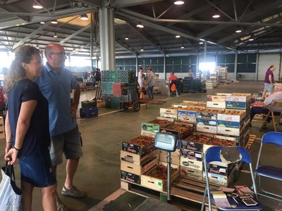 Gispert ha conversat amb els productors i productores locals, que li han traslladat les seves inquietuds i també les oportunitats del sector..