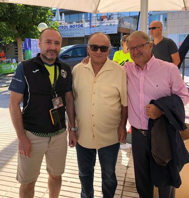 El tinent d'alcalde Paco Cerdà també ha donat suport a la competició organitzada pel Sícoris Club.