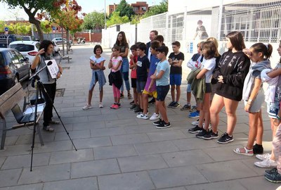 Els alumnes de sisè de l'escola Ciutat Jardí han participat en aquesta activitat.