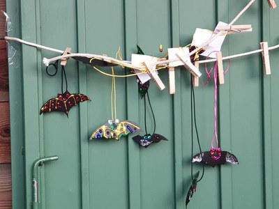 També hi ha hagut tallers infantils de treballs manuals.