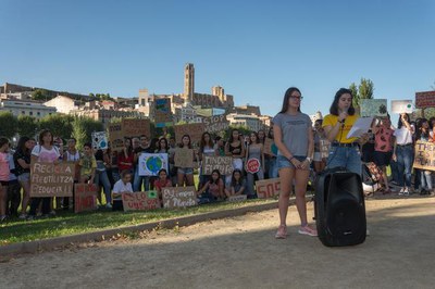 Durant l'acte s'ha fet la lectura del manifest.