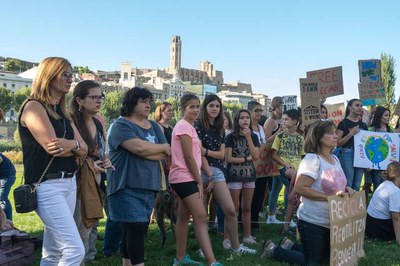 La Paeria s'ha solidaritzat amb l'acte amb la presència de regidores del govern municipal.