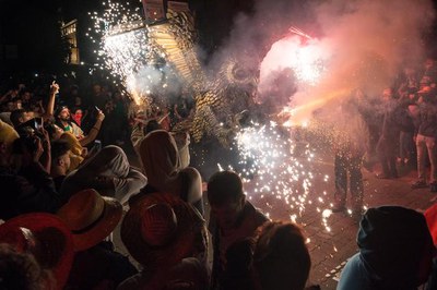 Alta participació en la Gran Nit de Foc.