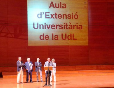 1.550 alumnes inscrits a l'Aula d'Extensió Universitària, aquest curs 2019-2020, a Lleida.