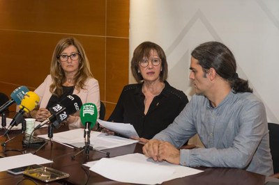 Presentació en roda de premsa de la proposta d’ordenances fiscals per al 2020.