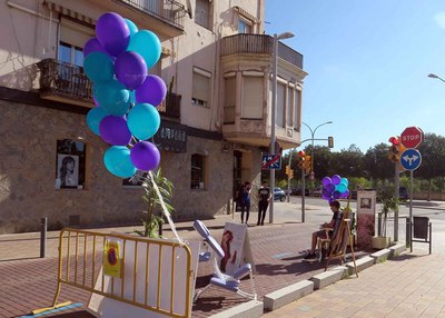 Els ciutadans han dissenyat els espais del Parking Day amb originalitat.