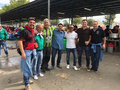 El tinent d'alcalde Paco Cerdà un altre dels penyistes actius.