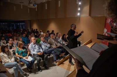 La Panera, Sant Joan de Déu i l'Orfeó exploren sinergies amb el projecte Veus Visuals, entre els àmbits social i cultural.