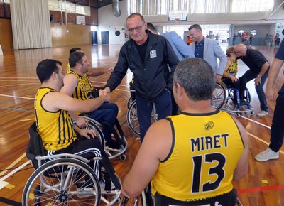 L'equip és una formació mixta, detall que ha destacat l'alcalde.
