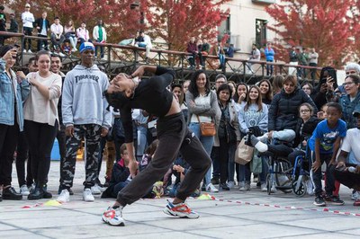 Els joves han fet exhibició de les seves habilitats.
