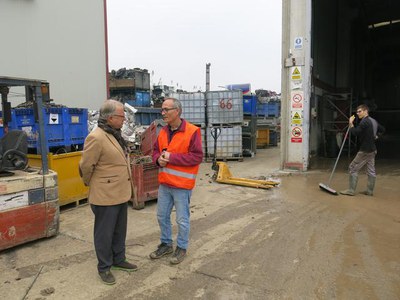 La Paeria posarà tots els mitjans al seu abast perquè es recuperi l’abans possible l’activitat industrial de les empreses de l’Horta de Lleida afecta….
