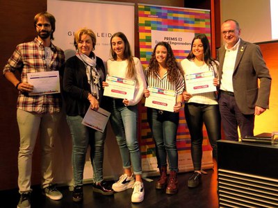 El paer en cap ha fet entrega d'aquest Premi a la Idea més innovadora i creativa.