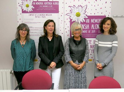 Presentació aquest dilluns del VIII Memorial Hortènsia Alonso al Casal de la Dona.