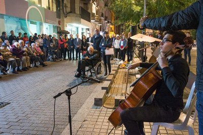 L'acte ha conclòs amb una peça musical.