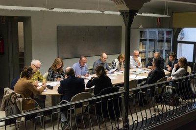 La reunió del patronat de la Fundació ha tingut lloc avui a la Llotja.