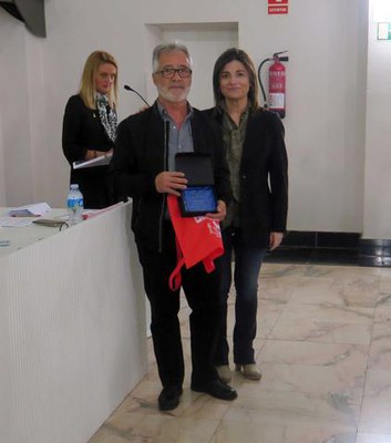 Emilio Garcia, guanyador del primer premi.