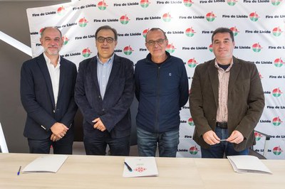 Fira de Lleida ha signat un conveni de col·laboració amb els Col·legis d’Enginyers Graduats i de Tècnics Industrials de Lleida i el d’Enginyers Indus….