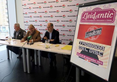 Lleidantic, Lleida Retro i la Trobada del Disc obriran les portes del 22 al 24 de novembre al Pavelló 3 de Fira de Lleida amb un total de 27 exposito….