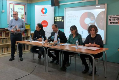 L’escola Camps Elisis té en marxa un projecte d’innovació sobre arquitectura.