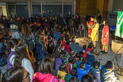 Espectacle d’animació d’El Sidral i escenari obert per celebrar l’aniversari de l’Aula Municipal de Teatre.