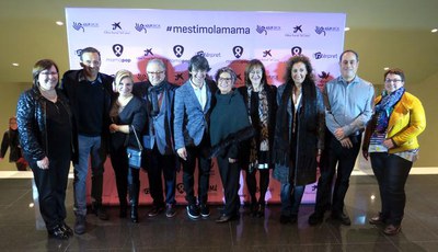 Els regidors de la Paeria i els organitzadors han passat pel photocall.