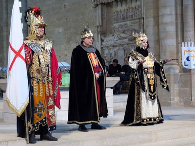 La comtessa dels Anglesola ha assumit la capitania de les comparses cristianes.