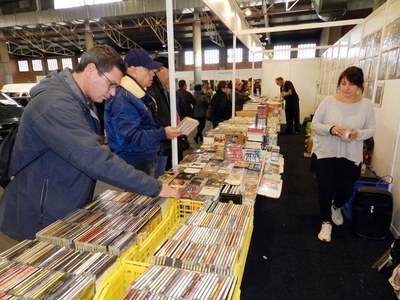 Satisfacció entre els expositors de la Trobada del Disc.