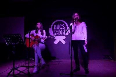 Els bucs de la Bordeta han acollit diverses actuacions amb motiu del 25-N.