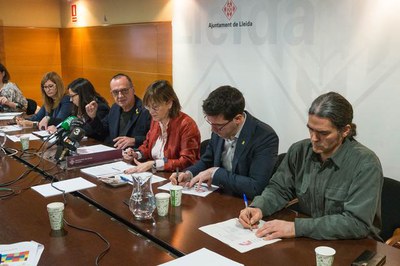 La presentació dels pressupostos ha tingut lloc aquest matí a la Paeria.