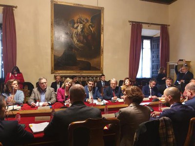 Un moment de la trobada de la xarxa.