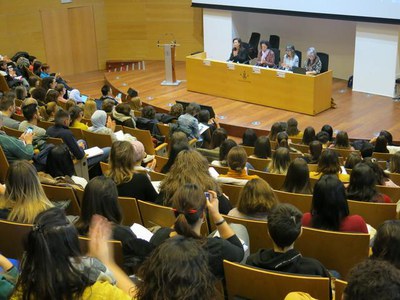 L'acte ha tingut lloc a l’Auditori del Centre de Cultures i Cooperació Transfronterera del Campus de Cappont de la Universitat de Lleida.