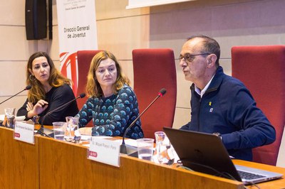 L'alcalde de Lleida ha intevingut en la sessió inaugural..